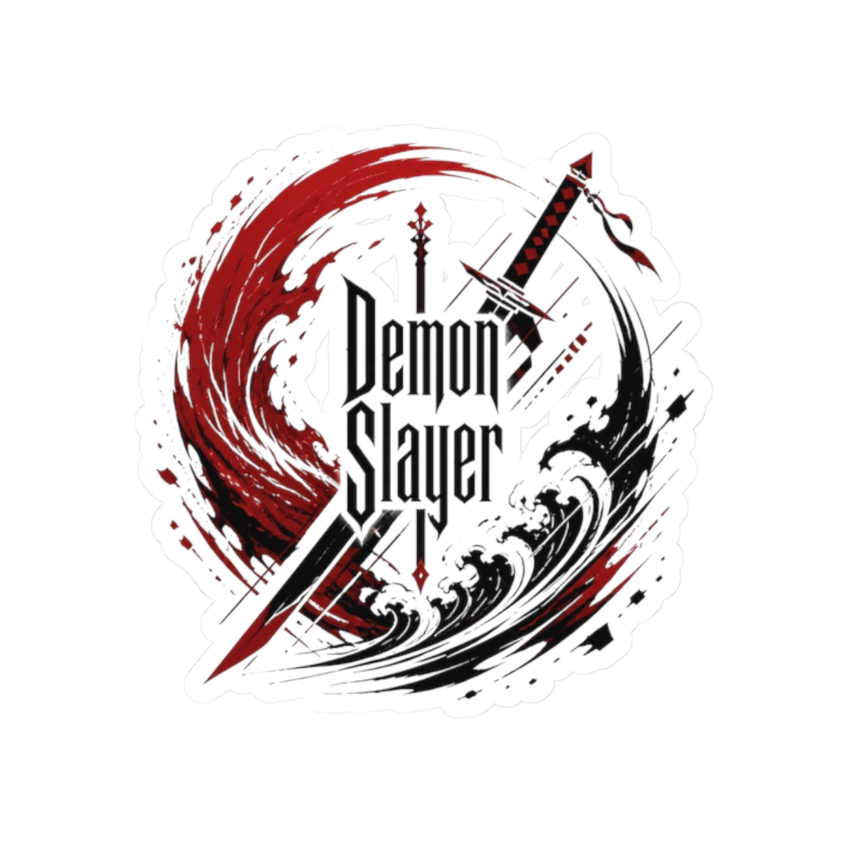 Demon Slayer "Demon Slayer" Sticker - Official Stickers merchandise