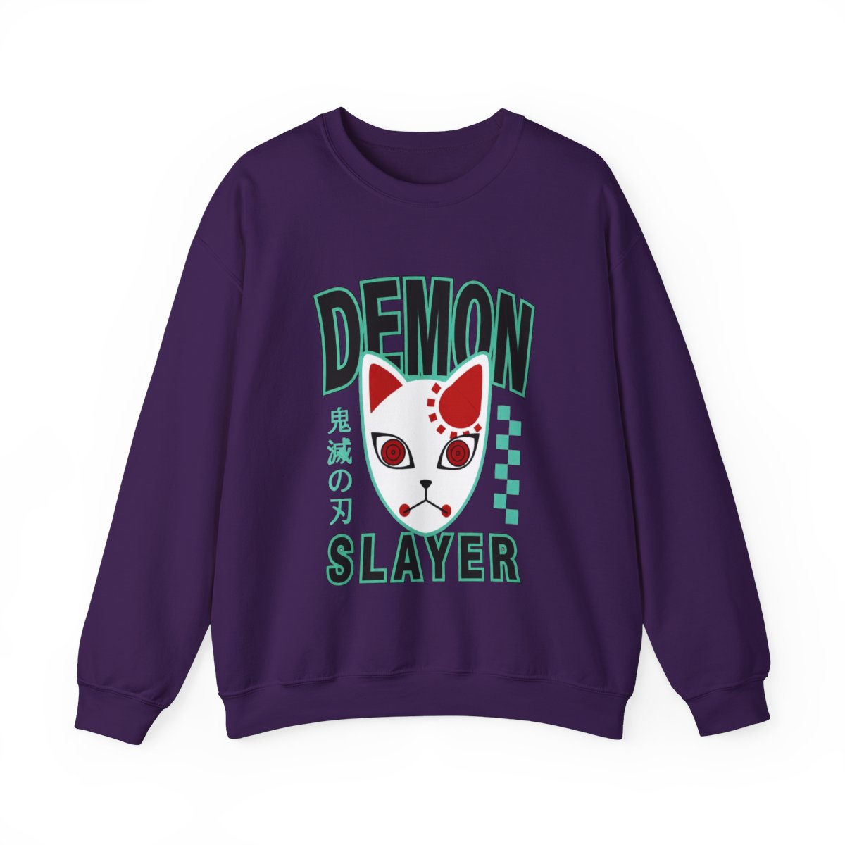 Demon Slayer: Kimetsu No Yaiba Warding Mask Girls Off-Shoulder T-Shirts - alternate angle 3, merchandise