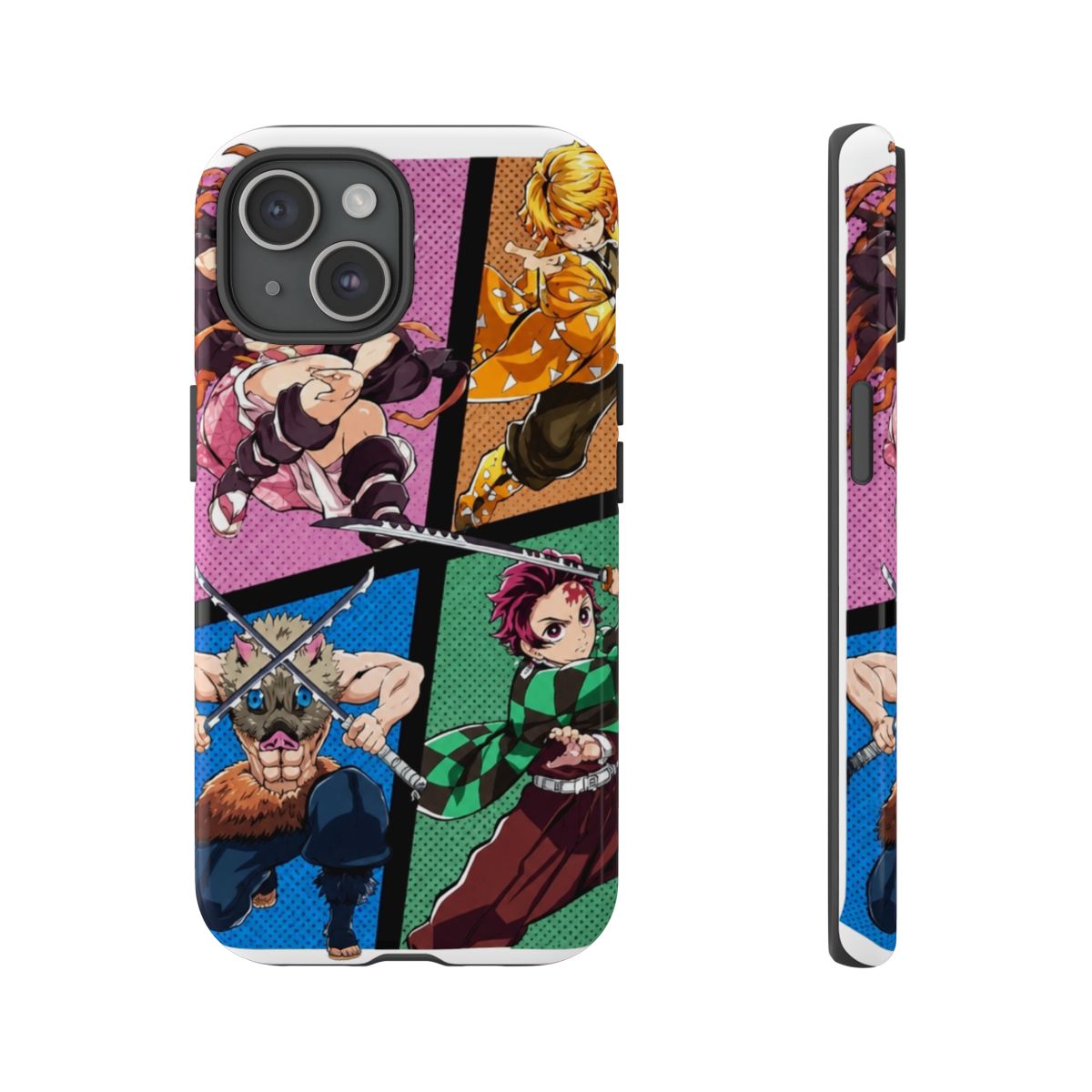 demon slayer Phone Case - alternate angle 3, merchandise