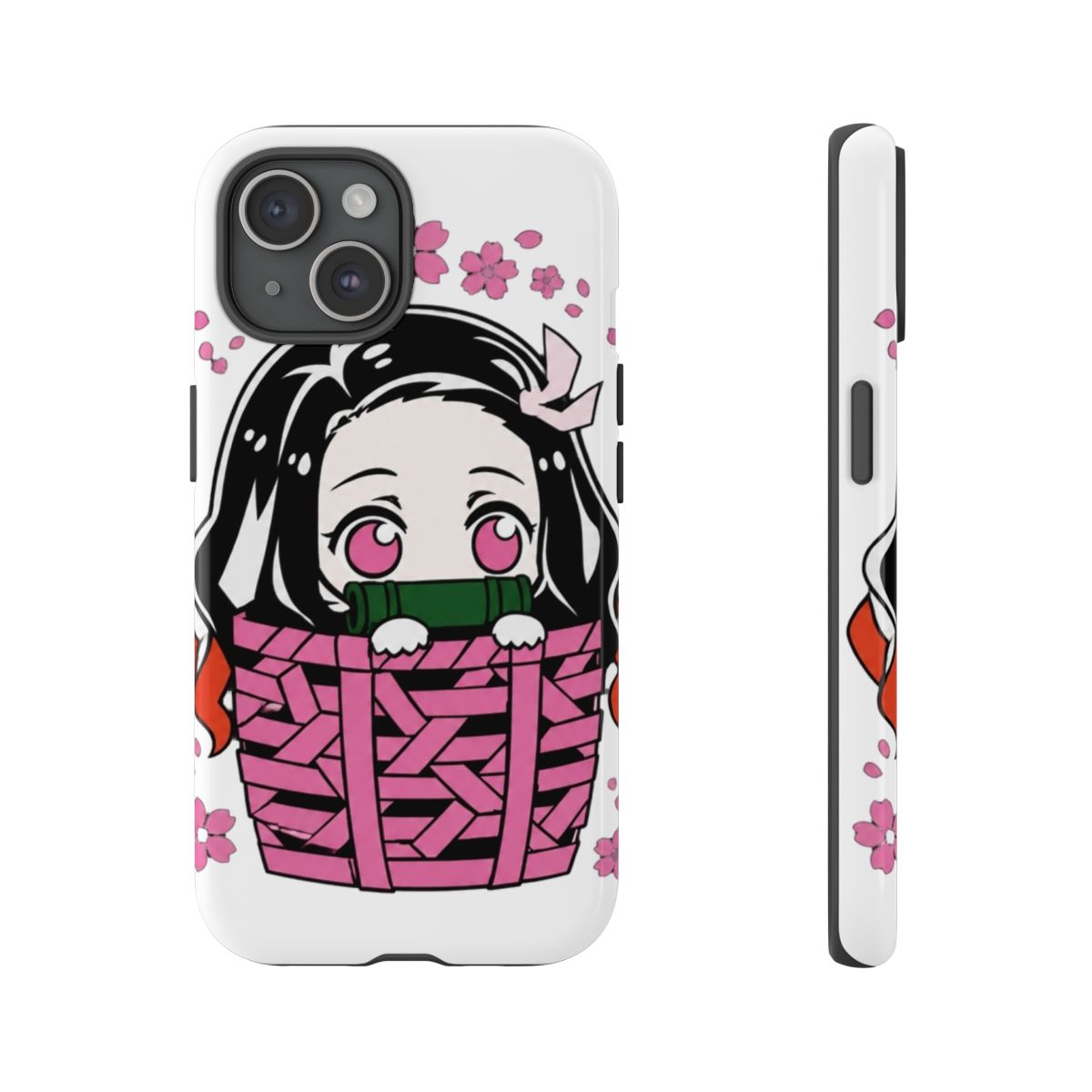 Demon Slayer Nezuko Kamado Phone Case - alternate angle 5, merchandise