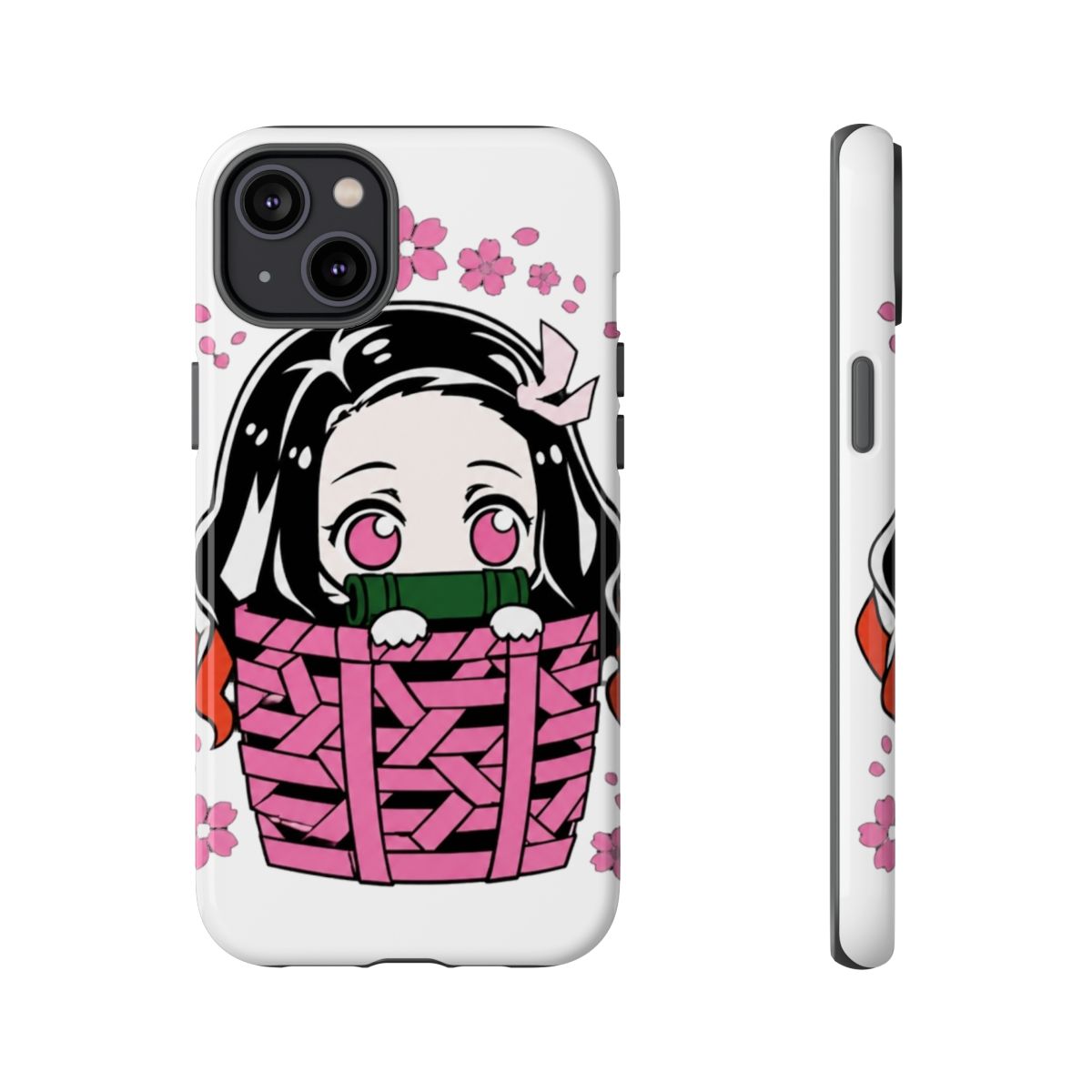 Demon Slayer Nezuko Kamado Phone Case - alternate angle 1, merchandise