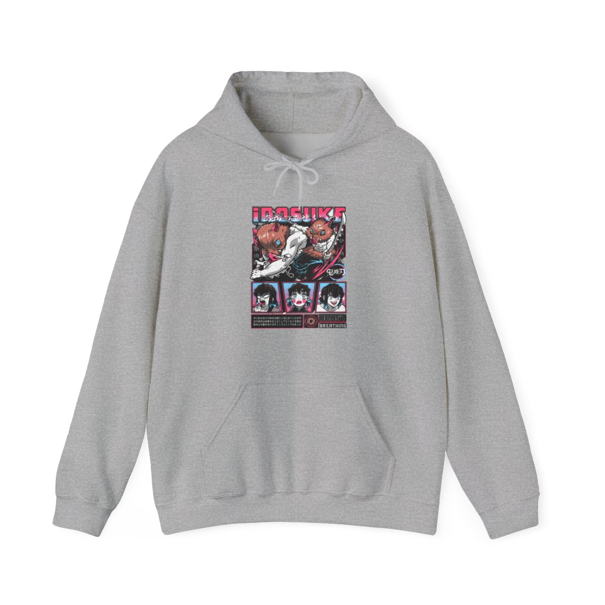 Inosuke Hashibira Demon Slayer Hoodie Wild Fighter