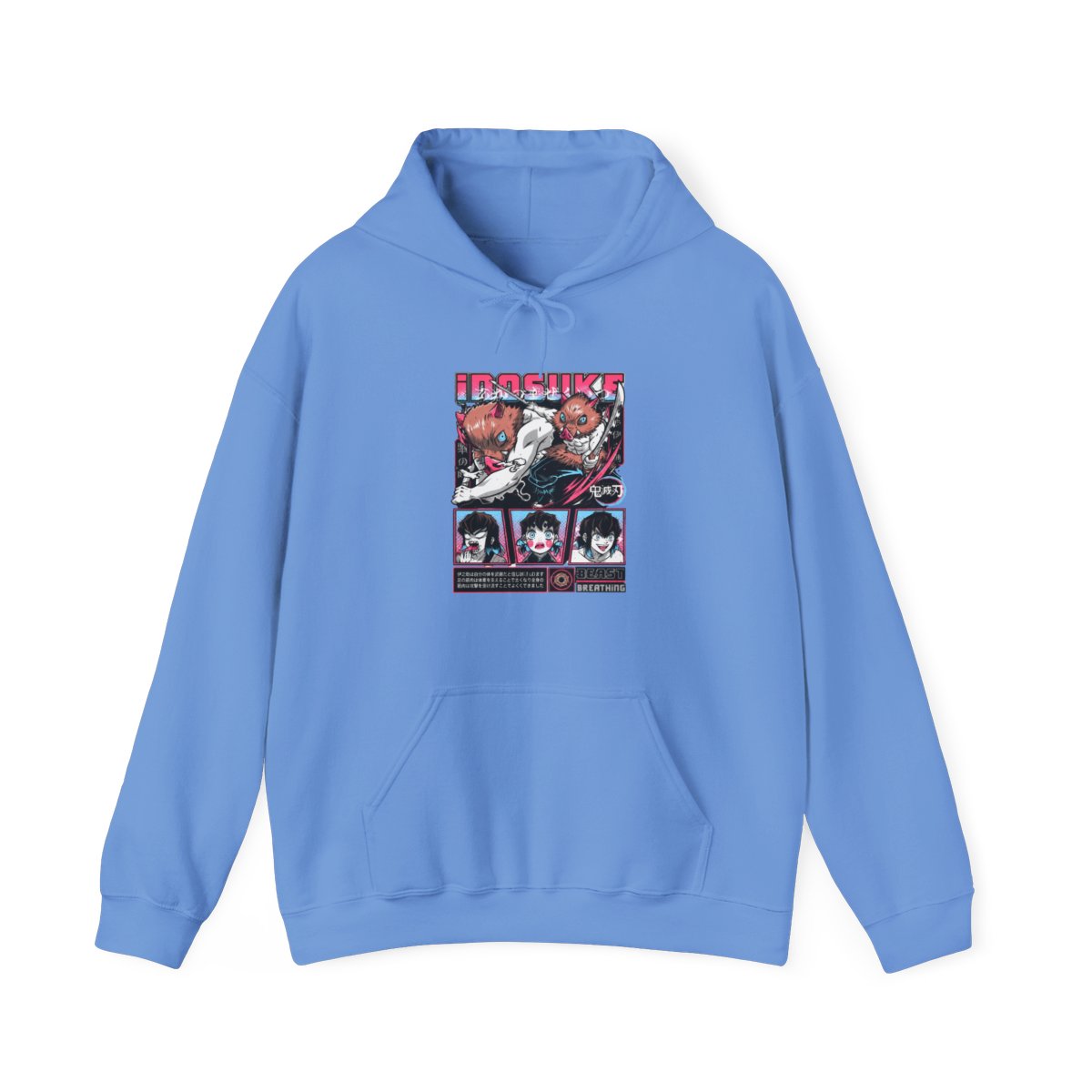 Inosuke Hashibira Demon Slayer Hoodie Wild Fighter - Official Hoodies merchandise