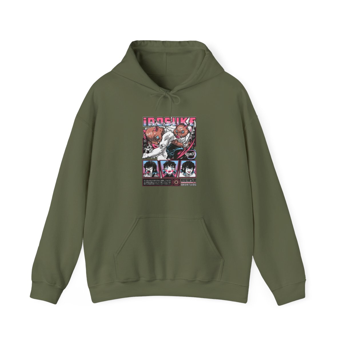 Inosuke Hashibira Kimetsu no Yaiba Hoodie Epic Battle | Demon Slayer - Official Hoodies merchandise