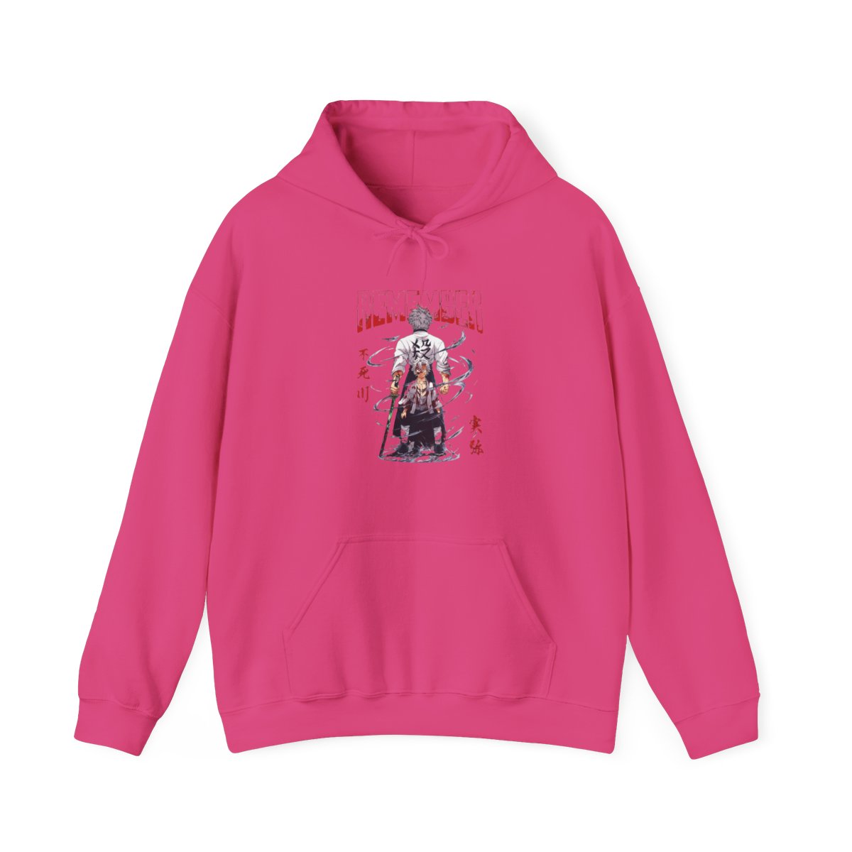 Sanemi Shinazugawa Demon Slayer Wind Breathing Hoodie - alternate angle 3, merchandise